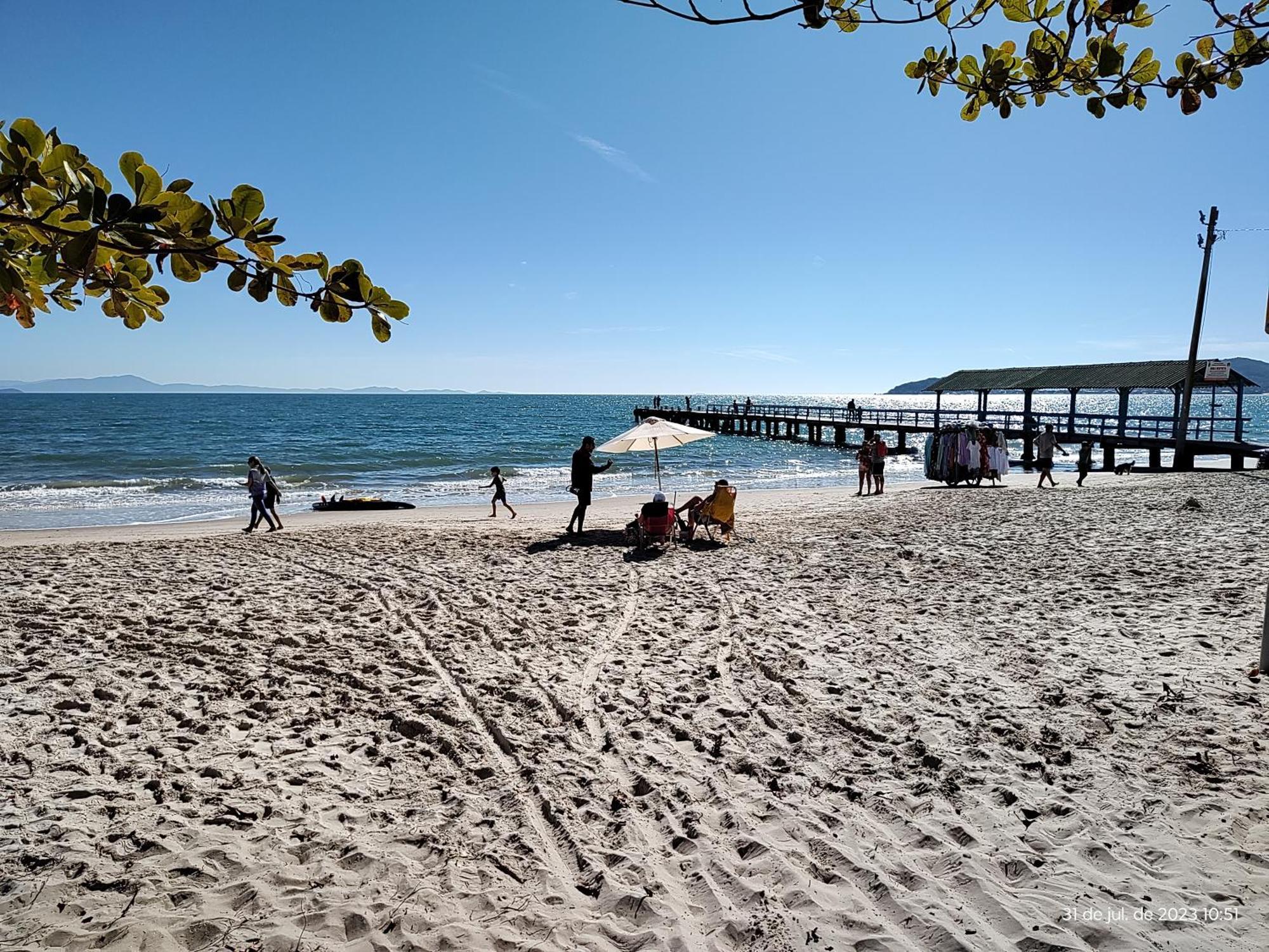 Apto 20 Metros Do Mar. ฟลอเรียนอโปลิส ภายนอก รูปภาพ